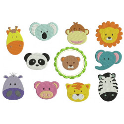 Stickserie - Zoo Minis Puschendatei